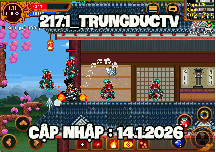 TRUNGDUCTV 217.1 : Thêm Map Cổ Thành Edo + Hẹn Giờ Up Edo + Thêm Nhặt All ( Fix 900s )